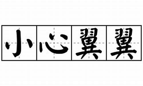 小心翼翼造句50个字_小心翼翼造句小学简单